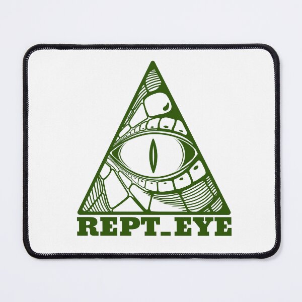 Item preview, REPT_EYE – Reptilian All-Seeing Eye Design designed and sold by Absyntart.