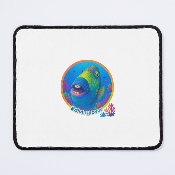 Item preview, Toothy Reef Buddy – #divinglover designed and sold by winged_lens.