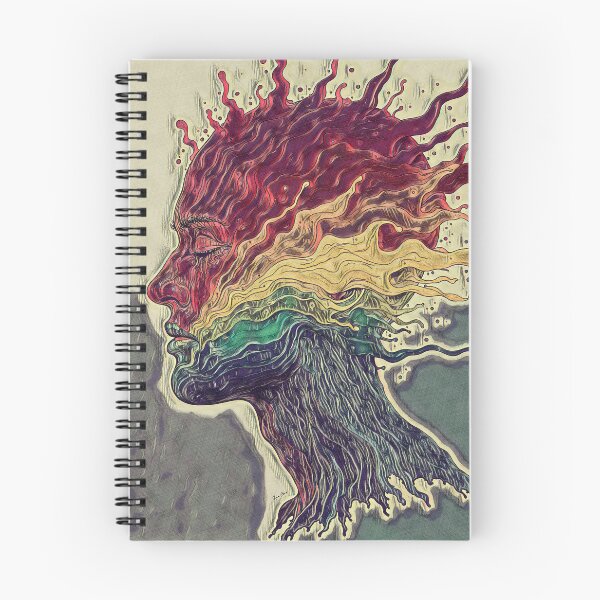 Item preview, Rainbow Fluidity: Abstract Human Form designed and sold by Hen-C-Art.