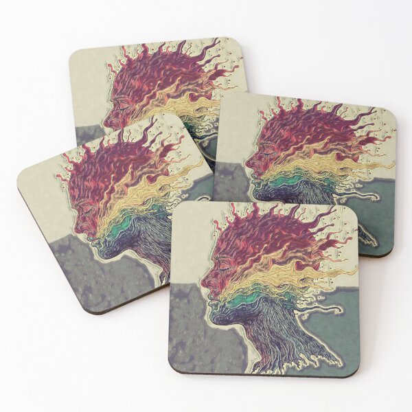 Item preview, Rainbow Fluidity: Abstract Human Form designed and sold by Hen-C-Art.
