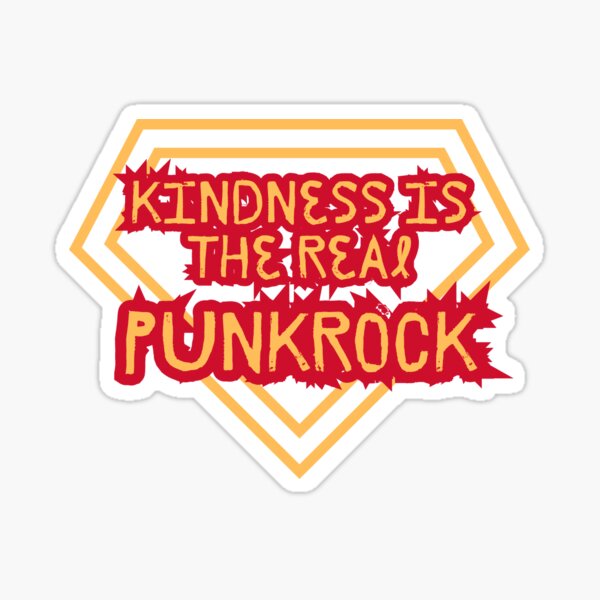 Item preview, KINDNESS IS THE REAL PUNKROCK from Superman 2025 designed and sold by Awkward-Ginger.