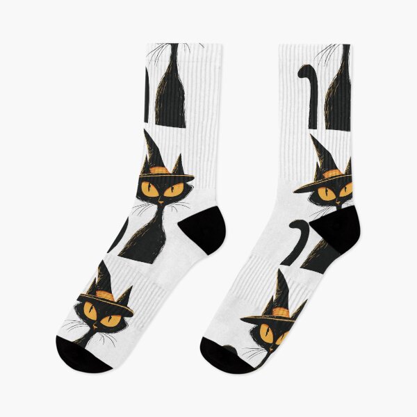 Item preview, Magical Halloween Black Cat designed and sold by bapupa.