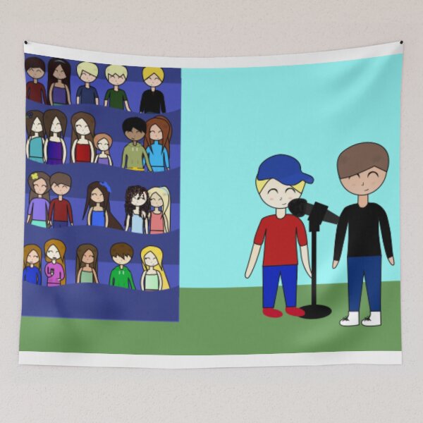 Item preview, Characters in the Audience at Sports Day designed and sold by GooglyEyes-.