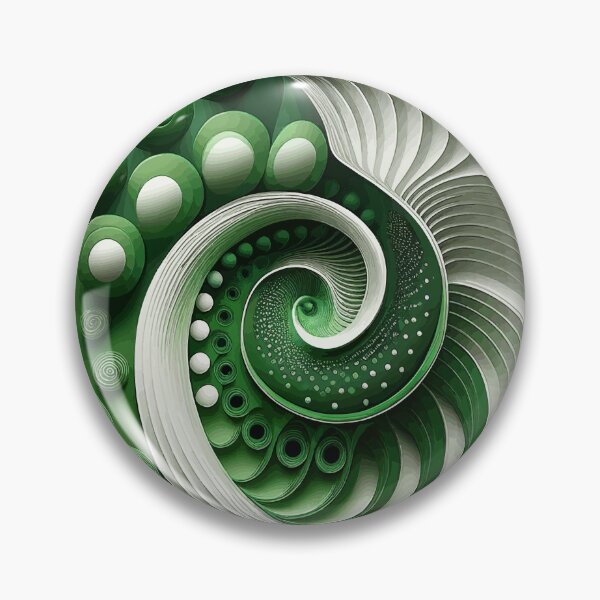 Item preview, Colorful Abstract Fibonacci Art 242 designed and sold by Vicky Brago-Mitchell®.