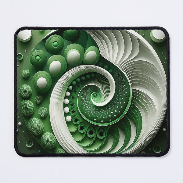 Item preview, Colorful Abstract Fibonacci Art 242 designed and sold by Vicky Brago-Mitchell®.