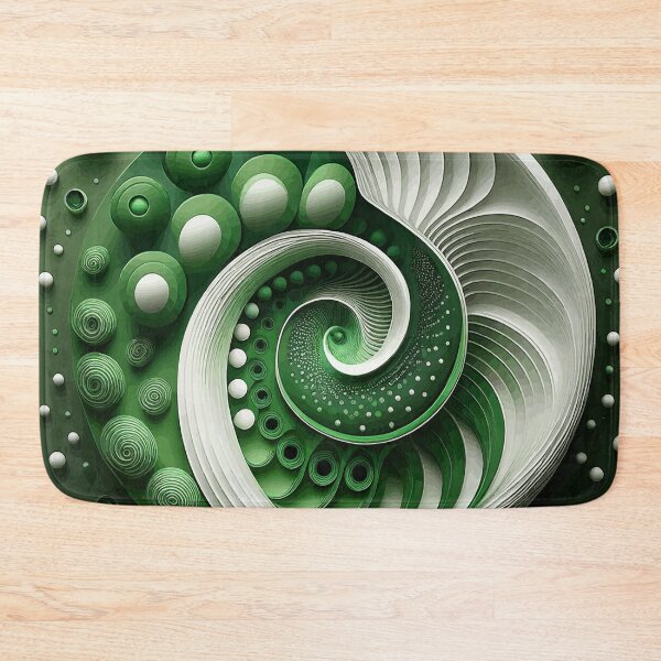 Item preview, Colorful Abstract Fibonacci Art 242 designed and sold by Vicky Brago-Mitchell®.