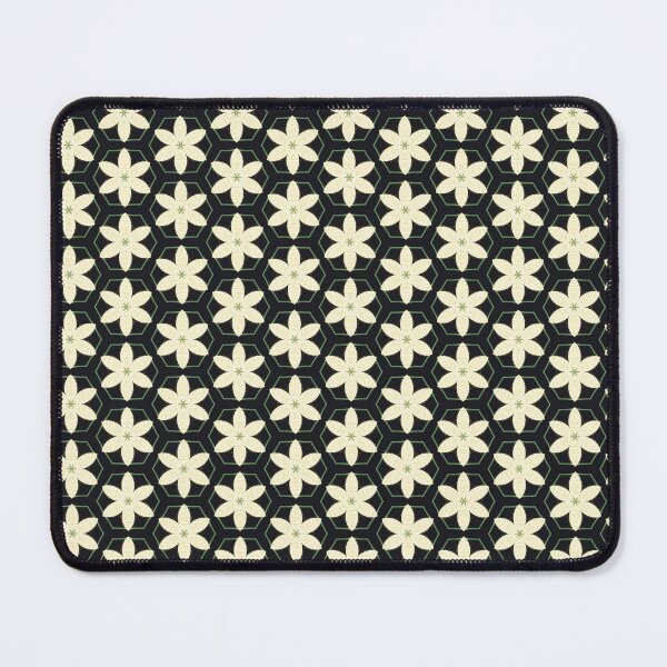 Item preview, Techno-Botanical Hex Pattern designed and sold by Merbuda.