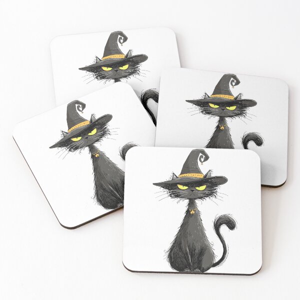 Item preview, Familiar Halloween Black Cat designed and sold by bapupa.