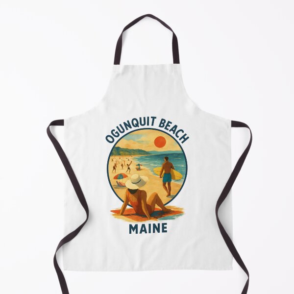 Item preview, Ogunquit Beach, Maine - Coastal Summer Getaway designed and sold by inkNext.