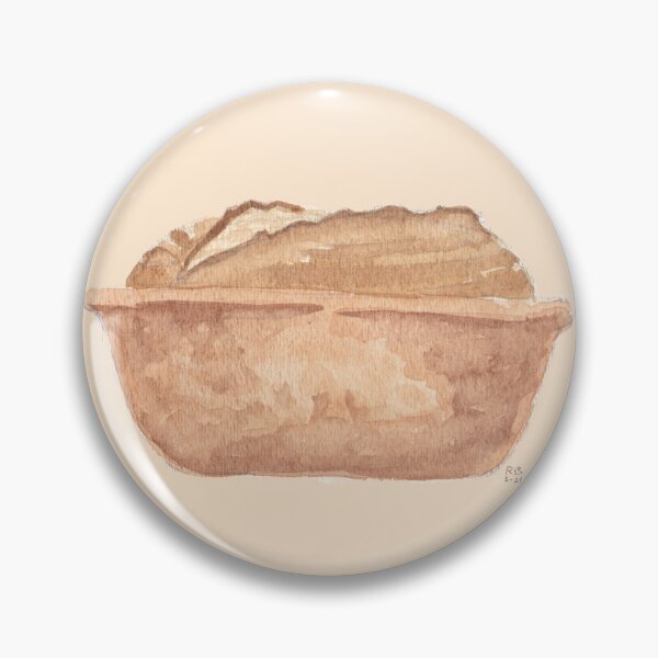 Item preview, Sourdough in a Clay Oven Watercolor Painting  designed and sold by A_Guy_With_Art_Supplies.
