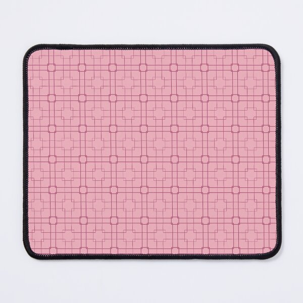 Item preview, Pink Pixel Grid – Minimalist Retro Pattern designed and sold by Merbuda.