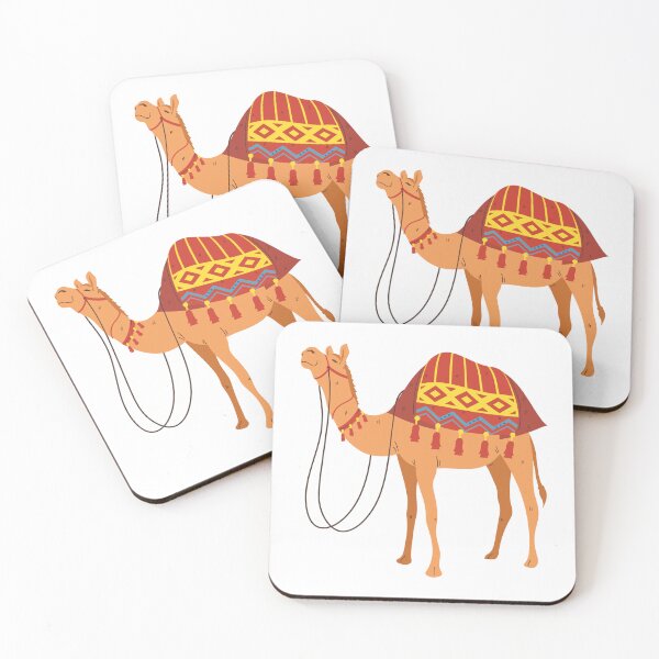 Item preview, Decorated Desert Camel With Colorful Saddle designed and sold by Shriju.