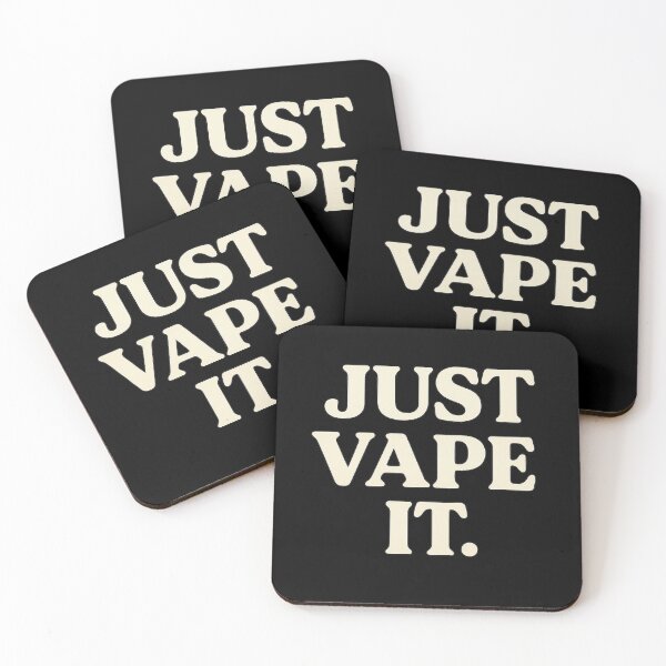 Item preview, Just Vape It – Bold Vape Sticker for Vapers and Cloud Chasers designed and sold by House of Taste Vape Designs.