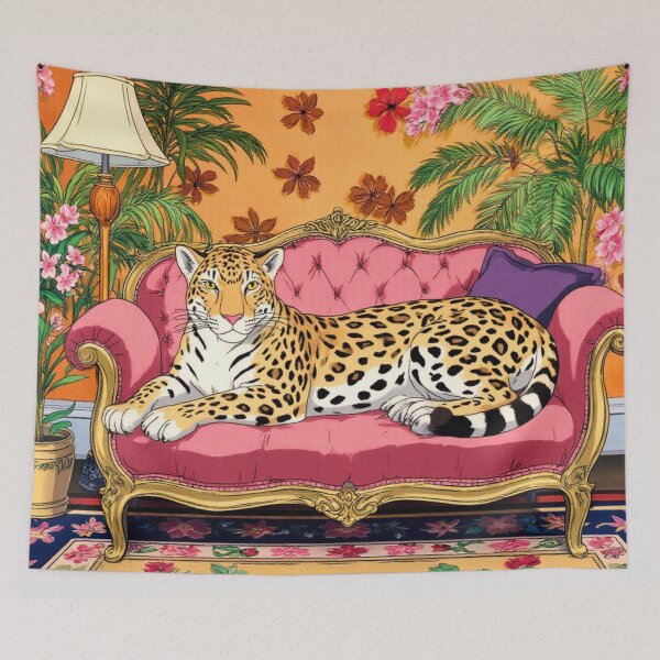 Item preview, Lounging Leopard designed and sold by jantulov.
