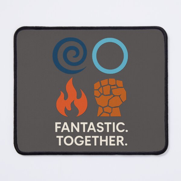 Item preview, F4 Minimalist Power Icons – Superhero Team Unity Poster designed and sold by LoomisDreams.