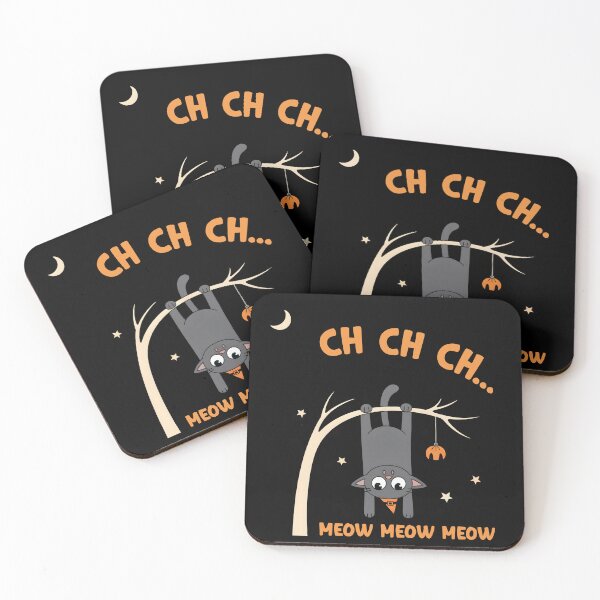 Item preview, Ch Ch Ch Meow Meow Meow - Funny Halloween Cat designed and sold by GRABAPSHOP.