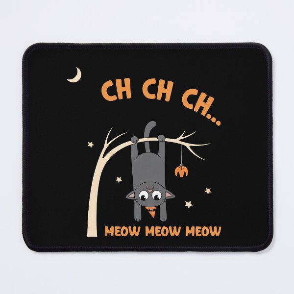 Item preview, Ch Ch Ch Meow Meow Meow - Funny Halloween Cat designed and sold by GRABAPSHOP.