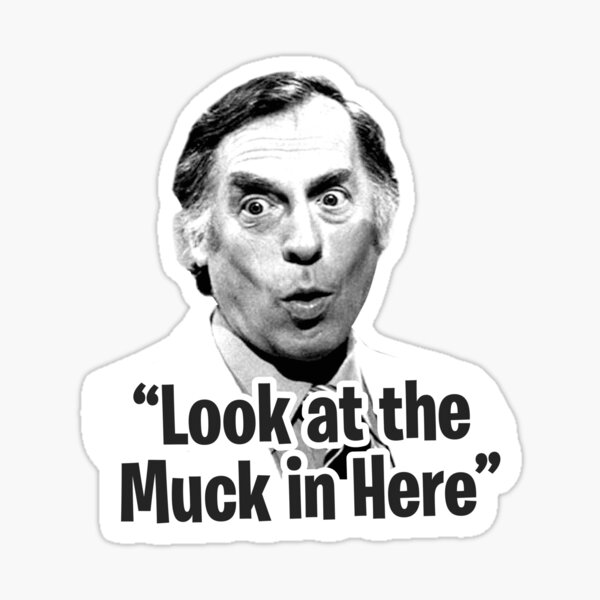 Larry Grayson Look at the muck in here Sticker
