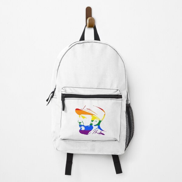 Item preview, Fidel Castro Pride Silhouette | Queer Marxist Design for Stickers, Shirts & Hats | LGBTQ+ Solidarity Art | Revolutionary Rainbow Gear & Progressive History Apparel designed and sold by RevolutionToday.