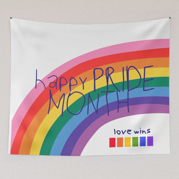 Item preview, Happy Pride Month designed and sold by Luamor.