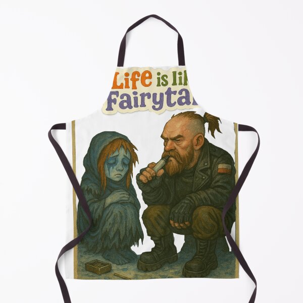 Item preview, Life is Like a Fairytale – The Match Girl (Modern Update) designed and sold by Boldolka.