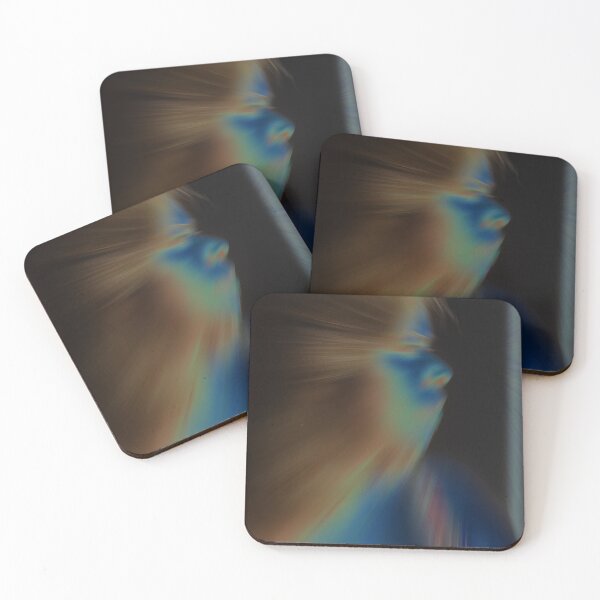 Item preview, Portrait of a woman with cold colors and abstract designed and sold by felipequeiroz.