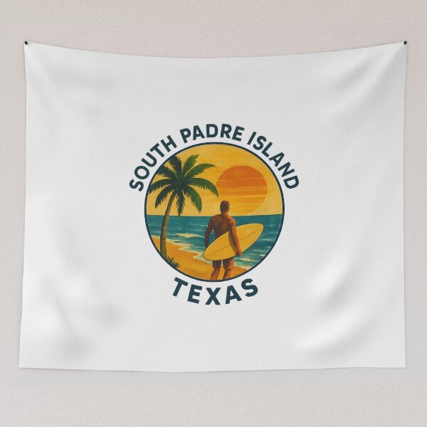 Item preview, South Padre Island Texas Beach Travel Art designed and sold by inkNext.
