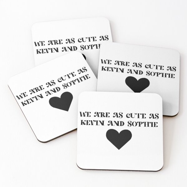 Item preview, This is us - we are as cute as kevin and sophie designed and sold by Bingeartstudio.