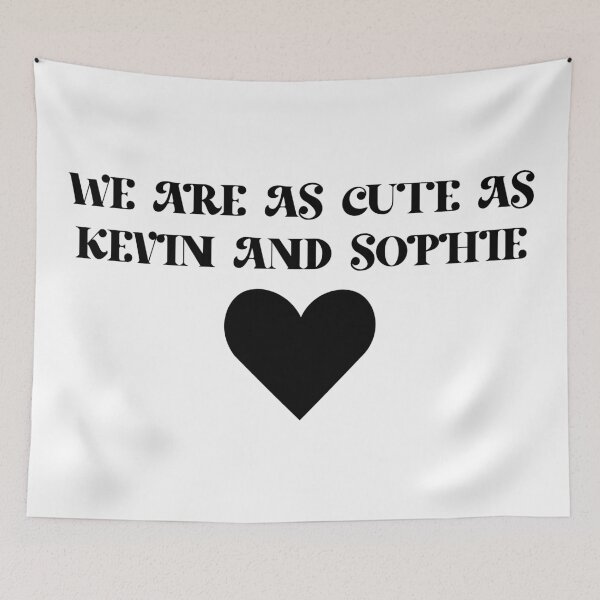Item preview, This is us - we are as cute as kevin and sophie designed and sold by Bingeartstudio.
