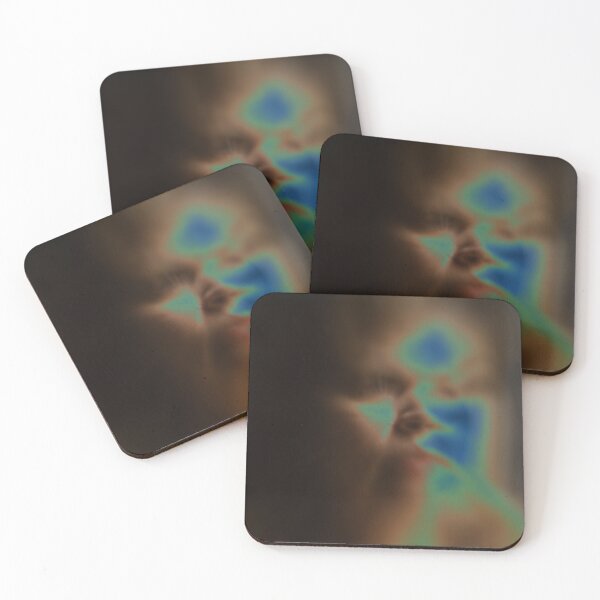Item preview, Portrait of a woman with cold colors and abstract 3 designed and sold by felipequeiroz.