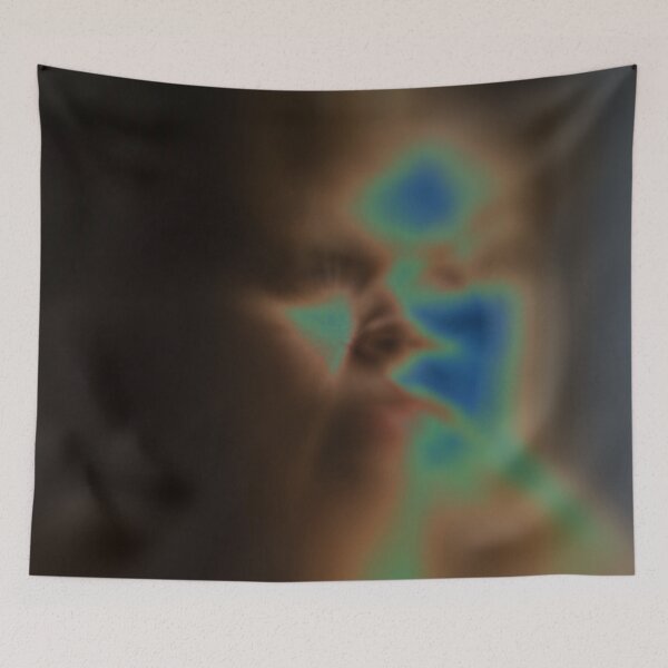 Item preview, Portrait of a woman with cold colors and abstract 3 designed and sold by felipequeiroz.