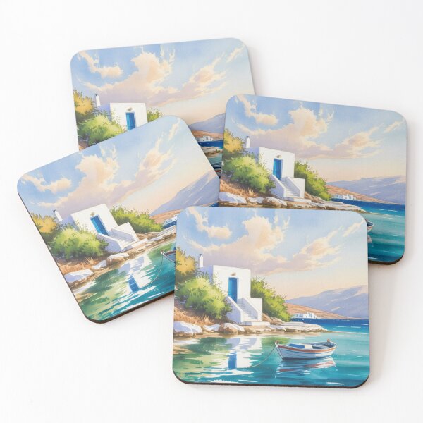 Item preview, Watercolor Paros designed and sold by ArtQueen777.