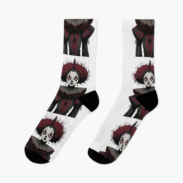 Item preview, Spooky Halloween Clown Girl designed and sold by bapupa.