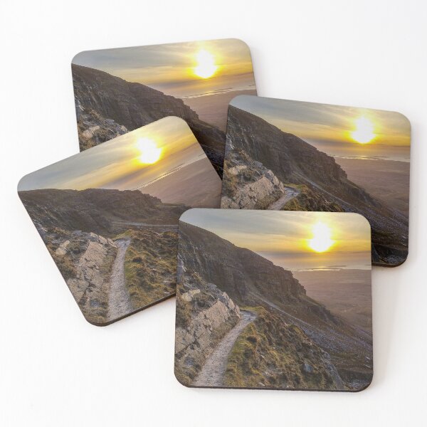 Item preview, Sunset from the miners path, Muckish Mountain, Creeslough, Co. Donegal, Ireland designed and sold by CharlieGall.