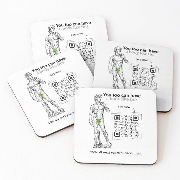 Item preview, qr code gym clothes designed and sold by CRMServicesUK.