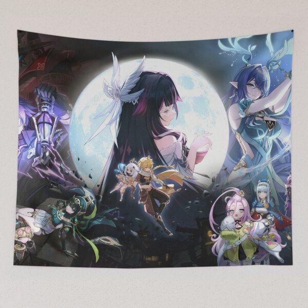 Item preview, Genshin Impact Song of the Welkin Moon, Moonlit Ballad of the Night designed and sold by Astral Drop.