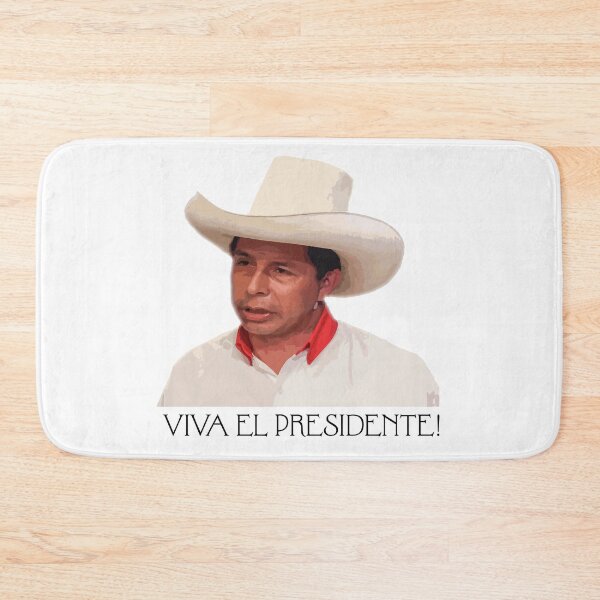 Item preview, Viva el Presidente Pedro Castillo | Peruvian Political Design for Stickers, Shirts & Hats | Socialist Solidarity Art | Campesino Pride Gear & Progressive Activist Apparel designed and sold by RevolutionToday.