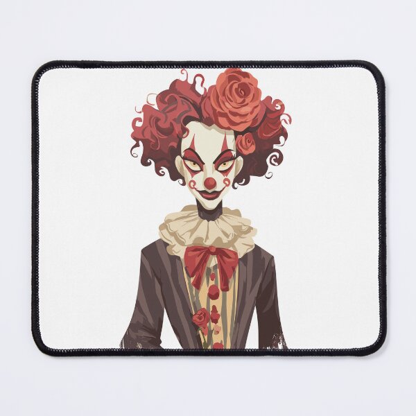 Item preview, Sinister Halloween Clown Girl designed and sold by bapupa.