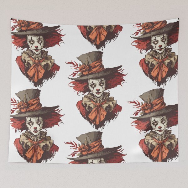 Item preview, Circus Halloween Clown Girl designed and sold by bapupa.