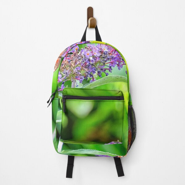 Item preview, Peacock butterfly on butterfly bush designed and sold by Photopat.