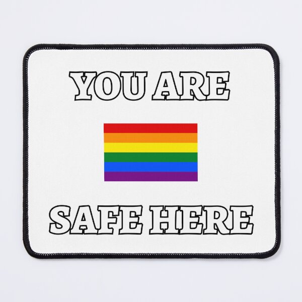 Item preview, You Are Safe Here   designed and sold by Inspirationmotivation.