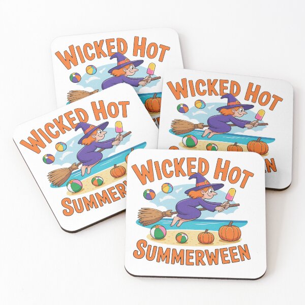 Item preview, Summerween Wicked Hot Witch Spooky Summer Halloween  designed and sold by PietrzakDesign.