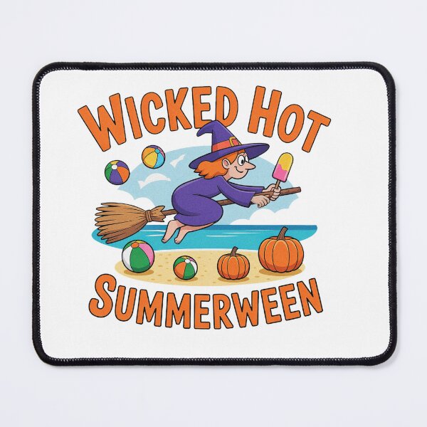 Item preview, Summerween Wicked Hot Witch Spooky Summer Halloween designed and sold by PietrzakDesign.