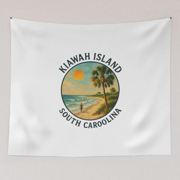 Item preview, Kiawah Island - South Carolina Coastal Beach Scene designed and sold by inkNext.