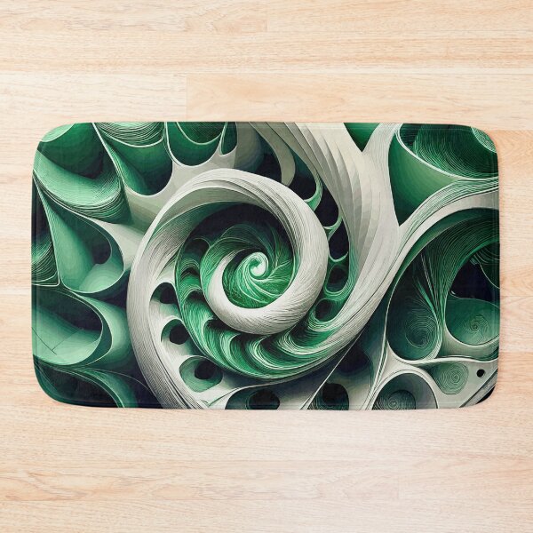 Item preview, Colorful Abstract Fibonacci Art 31 designed and sold by Vicky Brago-Mitchell®.