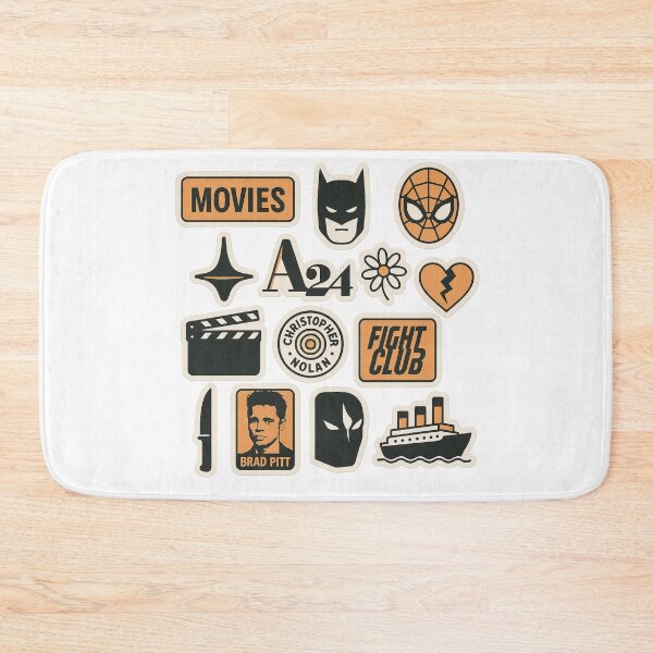 Item preview, Cult Movie Sticker Pack – Retro Pop Culture Icons designed and sold by LoomisDreams.