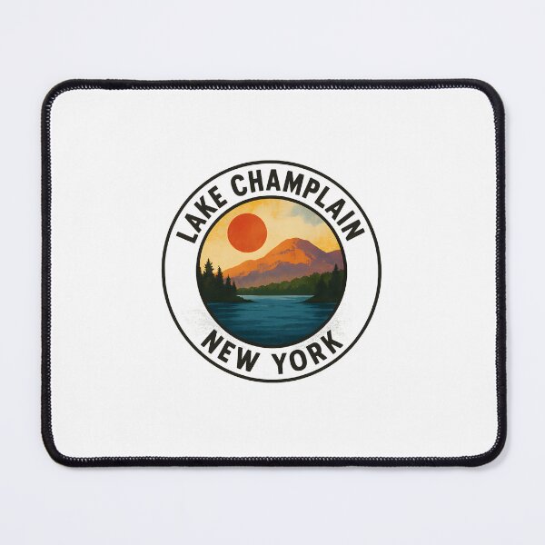 Item preview, Lake Champlain - New York Adirondacks Scenic Design designed and sold by inkNext.