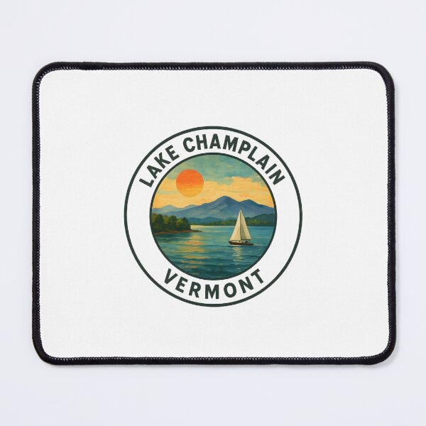 Item preview, Lake Champlain - Vermont Nature Travel Poster designed and sold by inkNext.