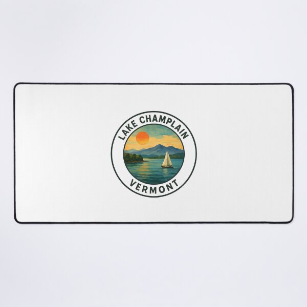 Item preview, Lake Champlain - Vermont Nature Travel Poster designed and sold by inkNext.