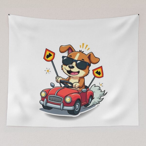 Item preview, draw Dog With Drive designed and sold by Fit On.